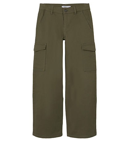 Name It Cargohose - Noos - NkfRose - Deep Lichen Green