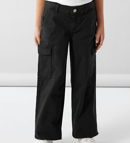 Name It Cargo pants - Noos - NkfRose - Black