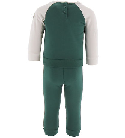 Ensemble de Jogging Moncler - Vert/Blanc