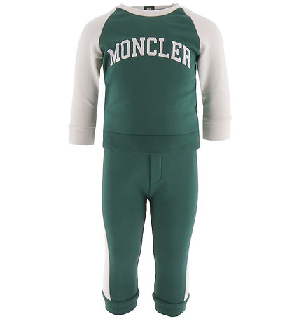 Ensemble de Jogging Moncler - Vert/Blanc