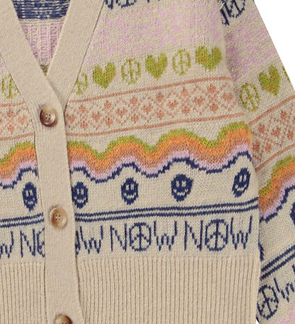 Molo Cardigan - Ull/Akrýl - Gilly - Peace Prjónaðu nú