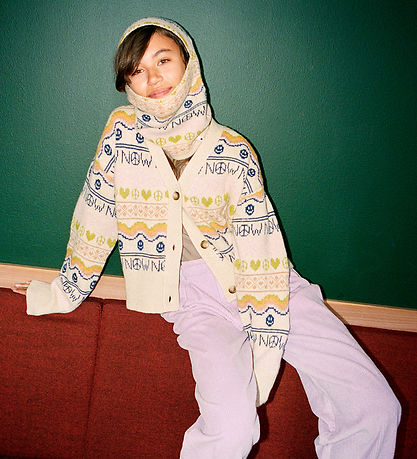 Molo Cardigan - Ull/Akrýl - Gilly - Peace Prjónaðu nú