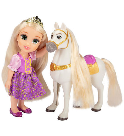 Disney Princess Puppe - 15 cm - Rapunzel & Maximus