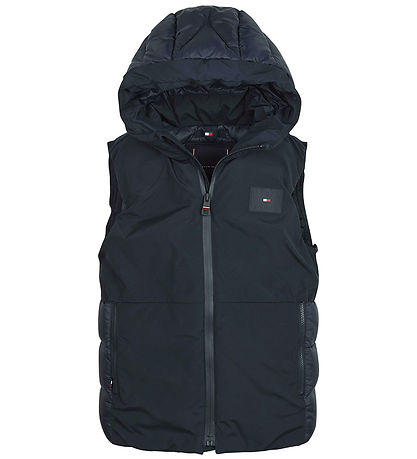 Tommy Hilfiger Dunväst - Mix Media - Desert Moln