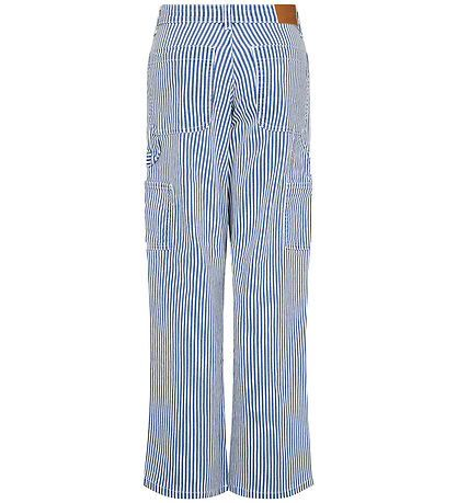 Sofie Schnoor Girls Jeans - Striped - Blue