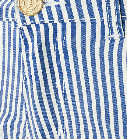 Sofie Schnoor Girls Jeans - Striped - Blue