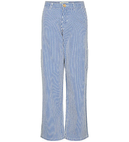 Sofie Schnoor Girls Jeans - Striped - Blue