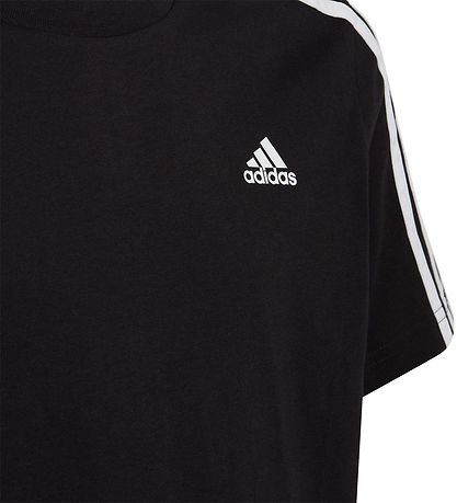adidas Performance Stuttermabolur - U 3S Tee - Svart/Hvítur