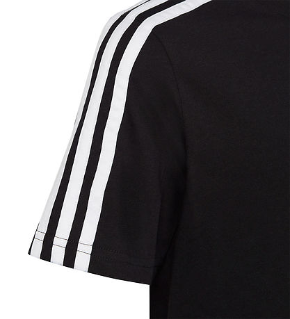 adidas Performance Stuttermabolur - U 3S Tee - Svart/Hvítur