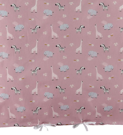 Nørgaard Madsens Bedding - Junior - Pink w. Zoo Animals