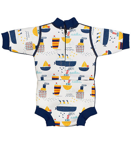 Splash About Wetsuit - Happy Nappy - UV50+ - Tug Boat