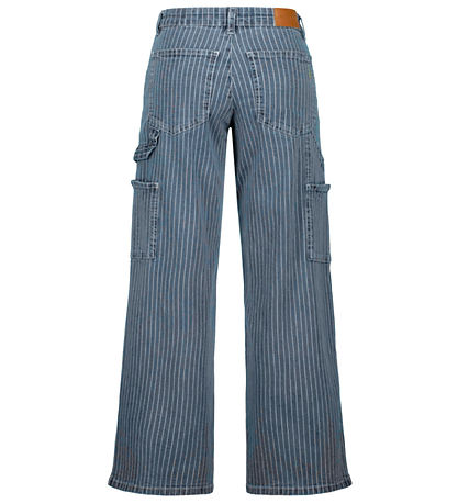 Sofie Schnoor Girls Jeans - Light Blue Striped