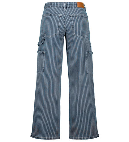 Sofie Schnoor Mädchen Jeans - Light Blue Gestreift