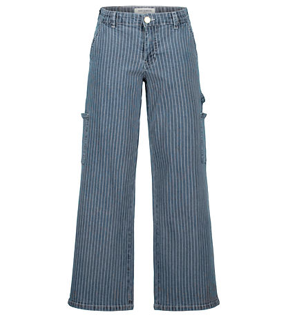 Sofie Schnoor Mädchen Jeans - Light Blue Gestreift