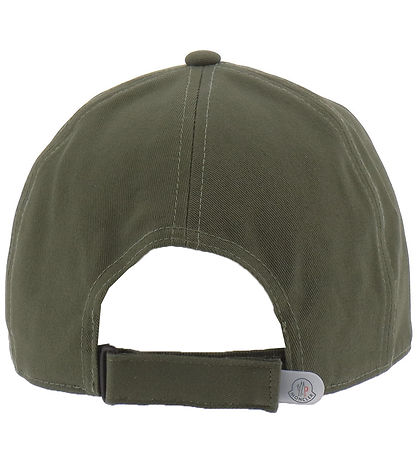 Moncler Kappe - Armygrün m. Weiß