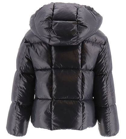 Moncler Dúnúlpa - Parana - Dark Dökkblátt M. Hvítur