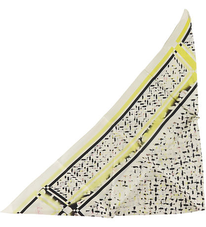 Lala Berlin Scarf - Triangle Aina - Floral Leo Sunflower