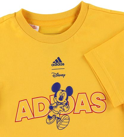 adidas Performance Stuttermabolur - I DY MM T - Gult