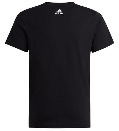 adidas Performance Stuttermabolur - G LIN T - Svart/Hvítt