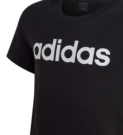 adidas Performance Stuttermabolur - G LIN T - Svart/Hvítt
