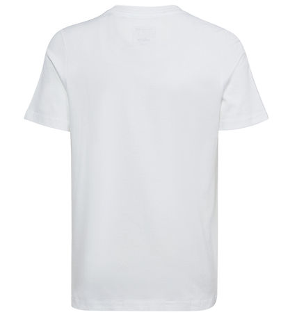 adidas Performance Stuttermabolur - U BL Tee - Hvítt/Svart