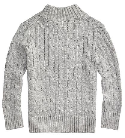 Polo Ralph Lauren Blouse - Knitted - Classic - Grey Melange