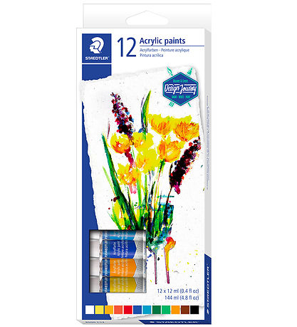 Staedtler Acrylic paint - 12 pcs