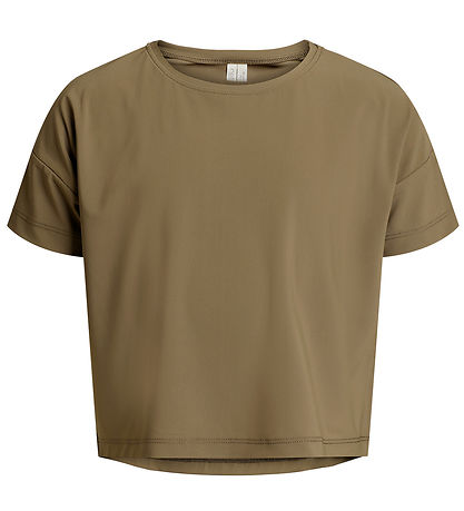 Rethinkit Stuttermabolur - Vela - Deep Olive