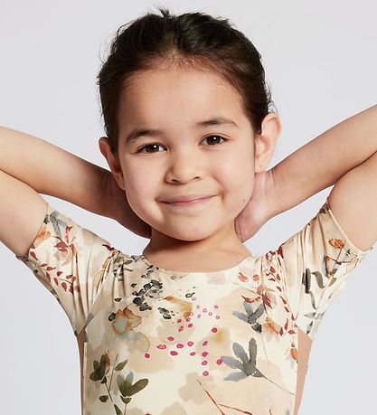 Rethinkit Gymsuit s/s - Fraya - Flower Camouflage