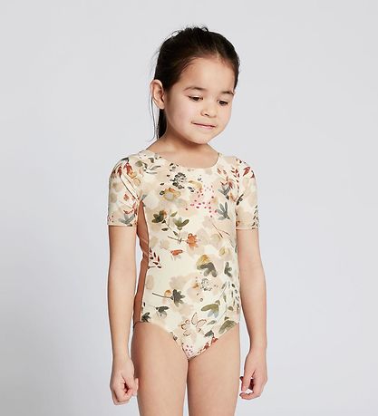 Rethinkit Gymsuit s/s - Fraya - Flower Camouflage