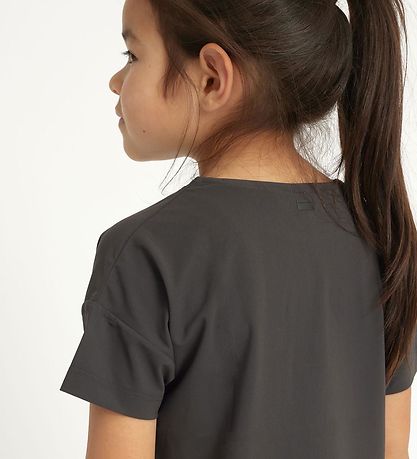 Rethinkit Stuttermabolur - Vela - Næstum Black