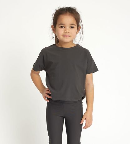 Rethinkit Stuttermabolur - Vela - Næstum Black
