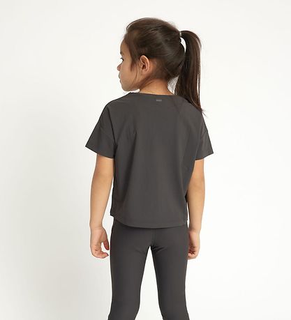 Rethinkit Stuttermabolur - Vela - Næstum Black