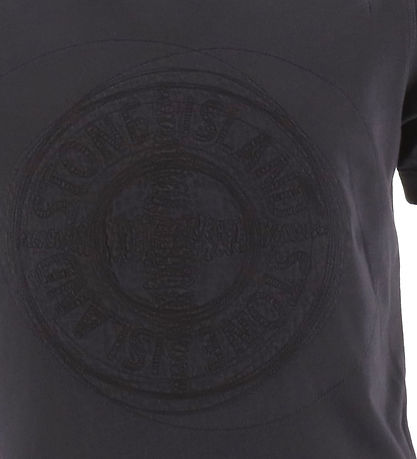 Stone Island T-shirt - Navy w. Logo