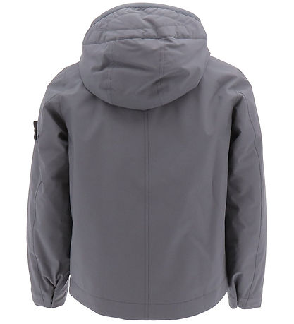 Stone Island Softshell Jacket w. Padding - Lead Grey