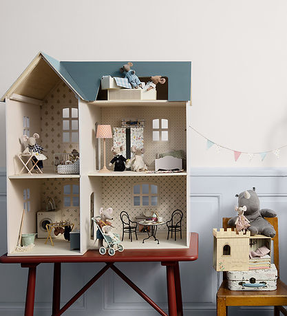 Maileg Miniatyr Docksäng - Mini - Blå