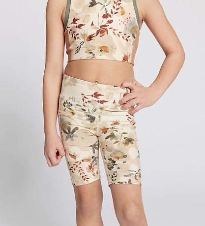 Rethinkit Hjólabuxur - Gigi - Flower Camouflage