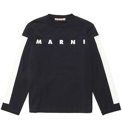 Marni Bluse - Schwarz m. Weiß