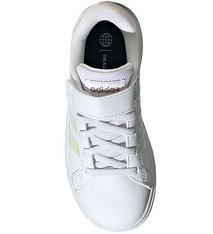 adidas Performance Skór - Grand Court 2.0 EL K - Hvítt/Bleikt