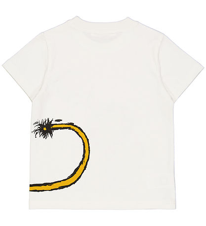 Green Cotton x WWF T-shirt - Conditioner Cream w. Lion