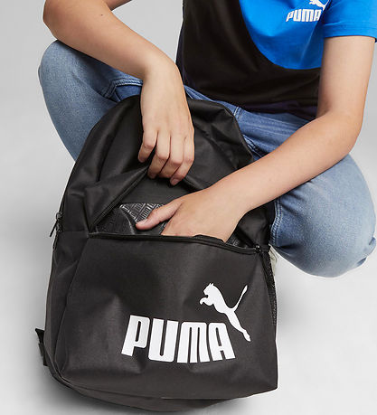 Puma Backpack - Phase - Black w. Logo