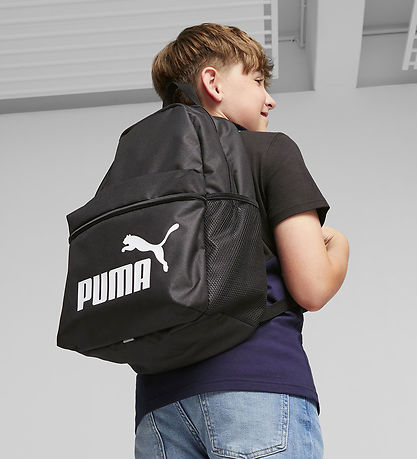 Puma Backpack - Phase - Black w. Logo