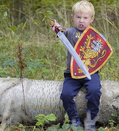 Liontouch Costume - Noble Knight-Shield - Red