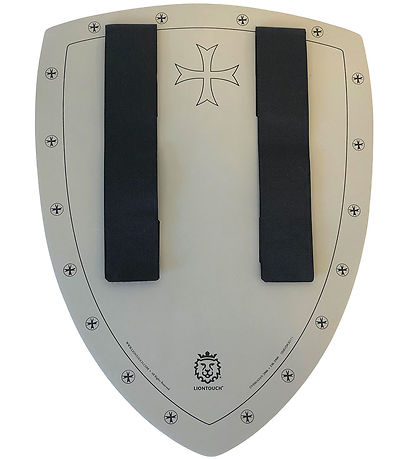 Liontouch Kostüm - Malteserschild - Weiß/Grau