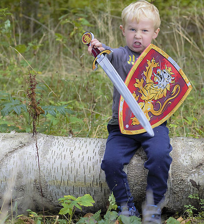 Liontouch Costume - Noble Knight-Set - Sword & Shield - Red