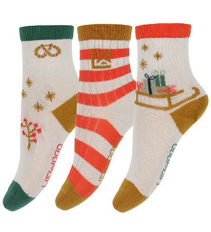 Liewood Socks - Silas - 3-Pack - Holiday Sandy Mix