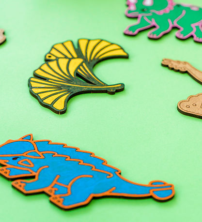 Crateit Creation Set - Dinosaur - Wood - Prehistoric Discoveries