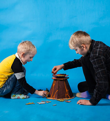 Wooden volcano toy hotsell