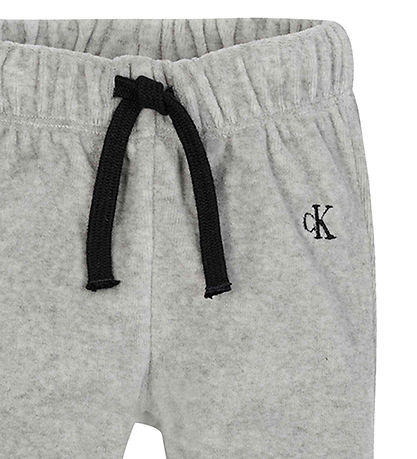 Calvin Klein Gift Box - Trousers/Blouse/Beanie - Velvet - Grey M