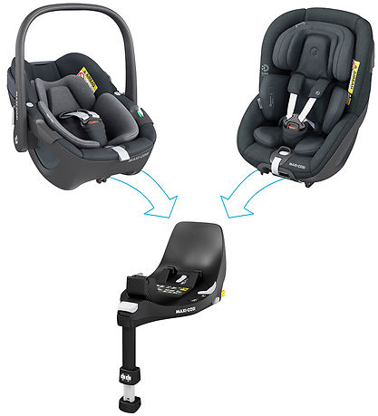 Maxi-Cosi Base - FamilyFix 360 - Svart